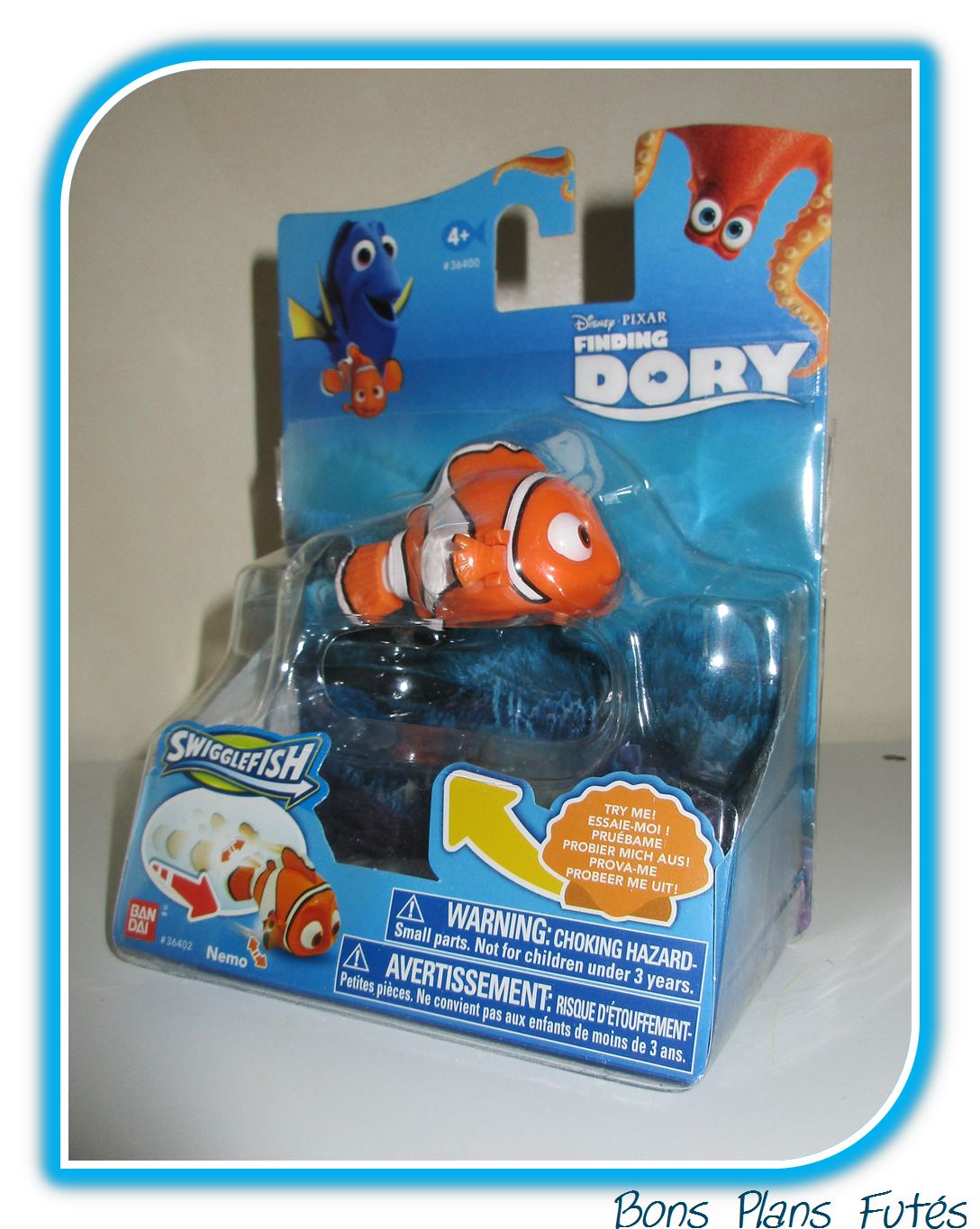 Figurine Swigglefish Nemo Bandai