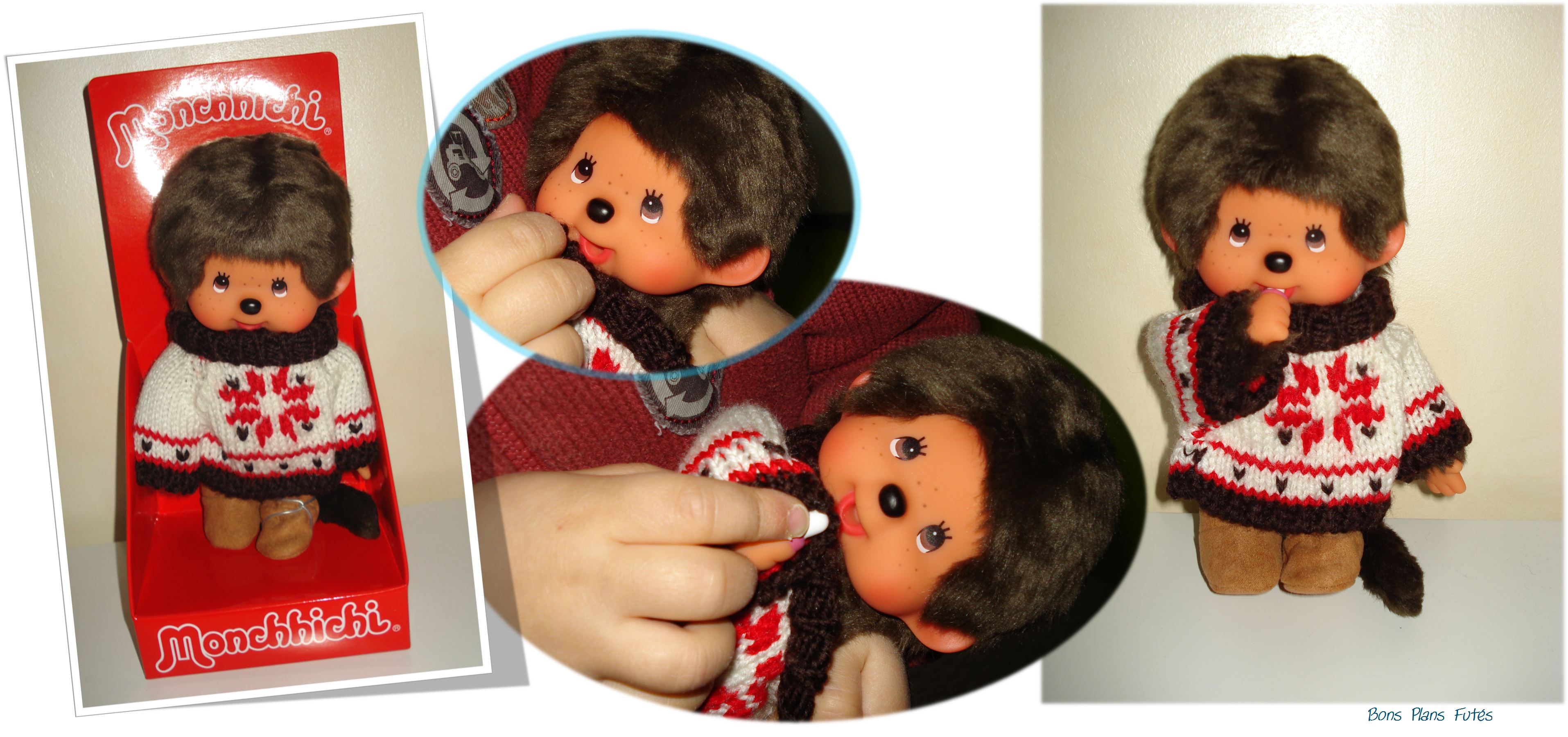 Monchhichi peluche kiki