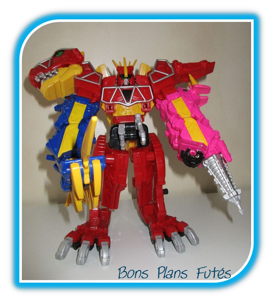 Power Rangers DX Megazord Dino Super Charge de Banda