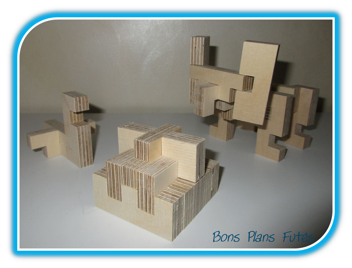 Cloze jeu de construction en bois, Test jeux