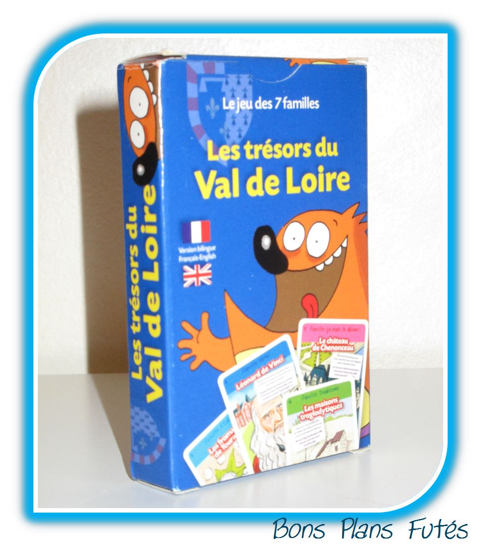 Le jeu des 7 familles Les Trsors du Val de Loire