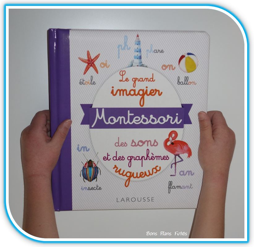 Le grand imagier Montessori des sons avec Larousse 