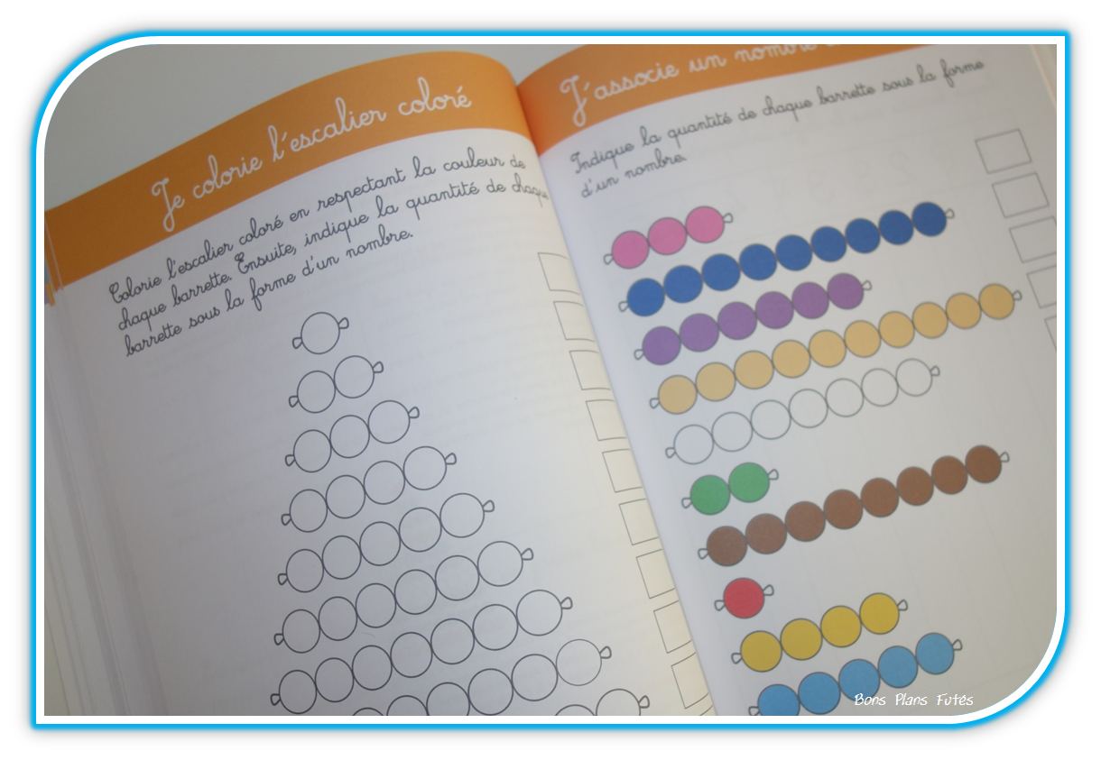 perles Mon grand cahier Montessori des maths avec Larousse 