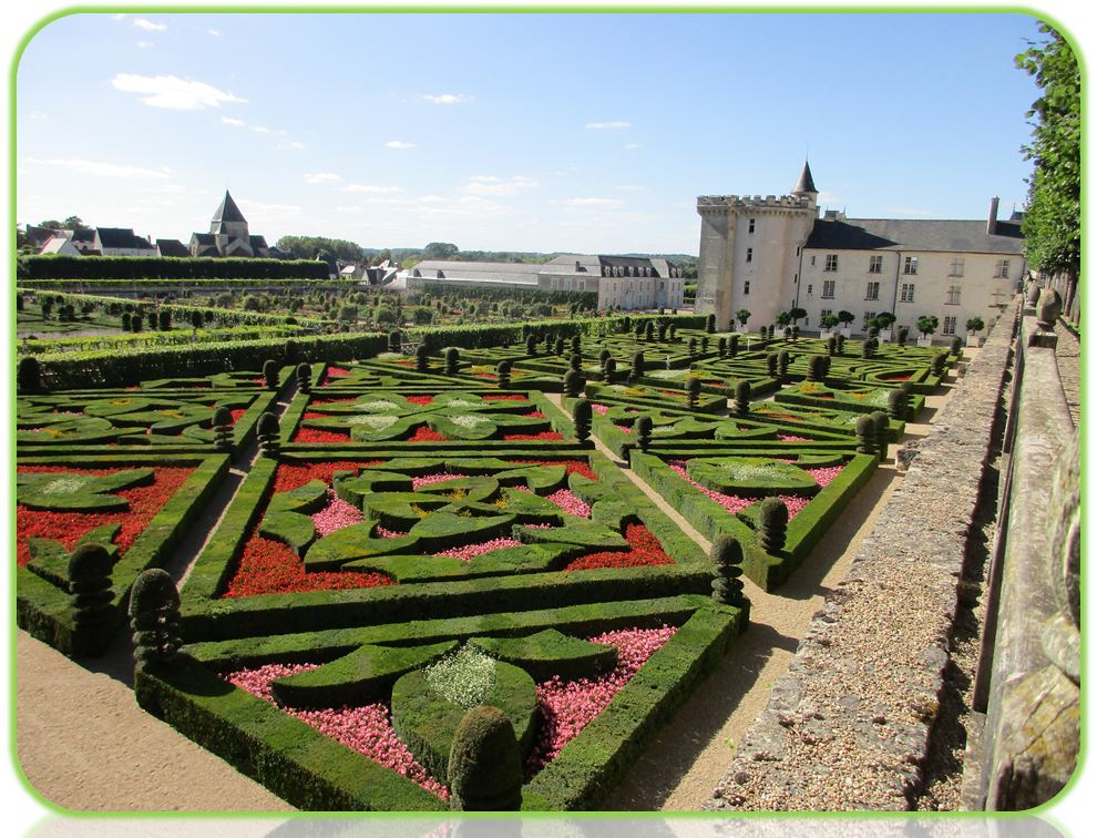 Les jardins du chateau de villandry