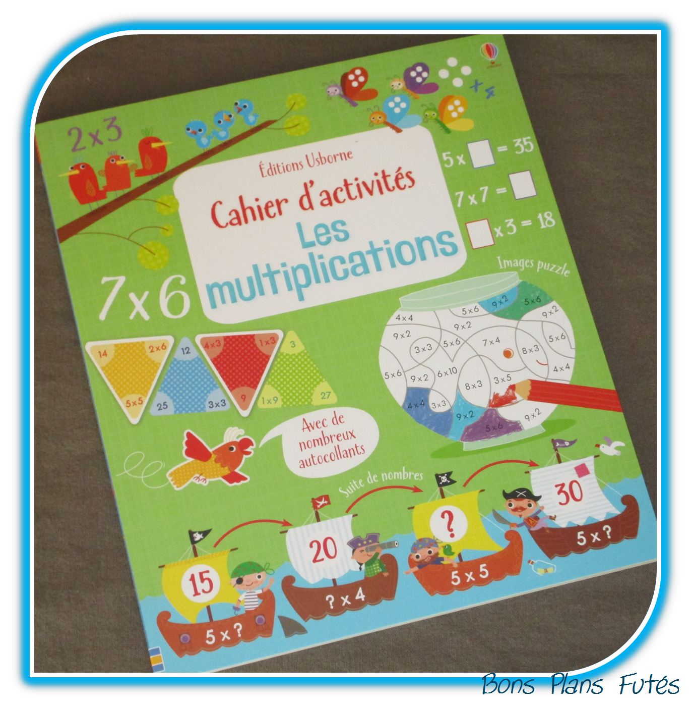 Cahier d'activits Les multiplications Usborne