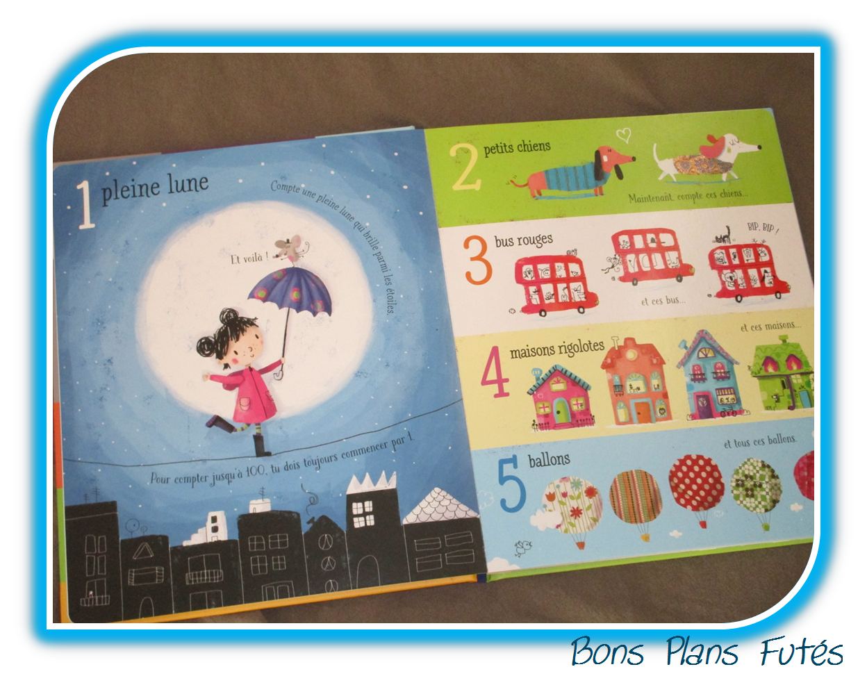 Compte jusqu'à 100 Usborne | Test livre | Bons Plans Futés