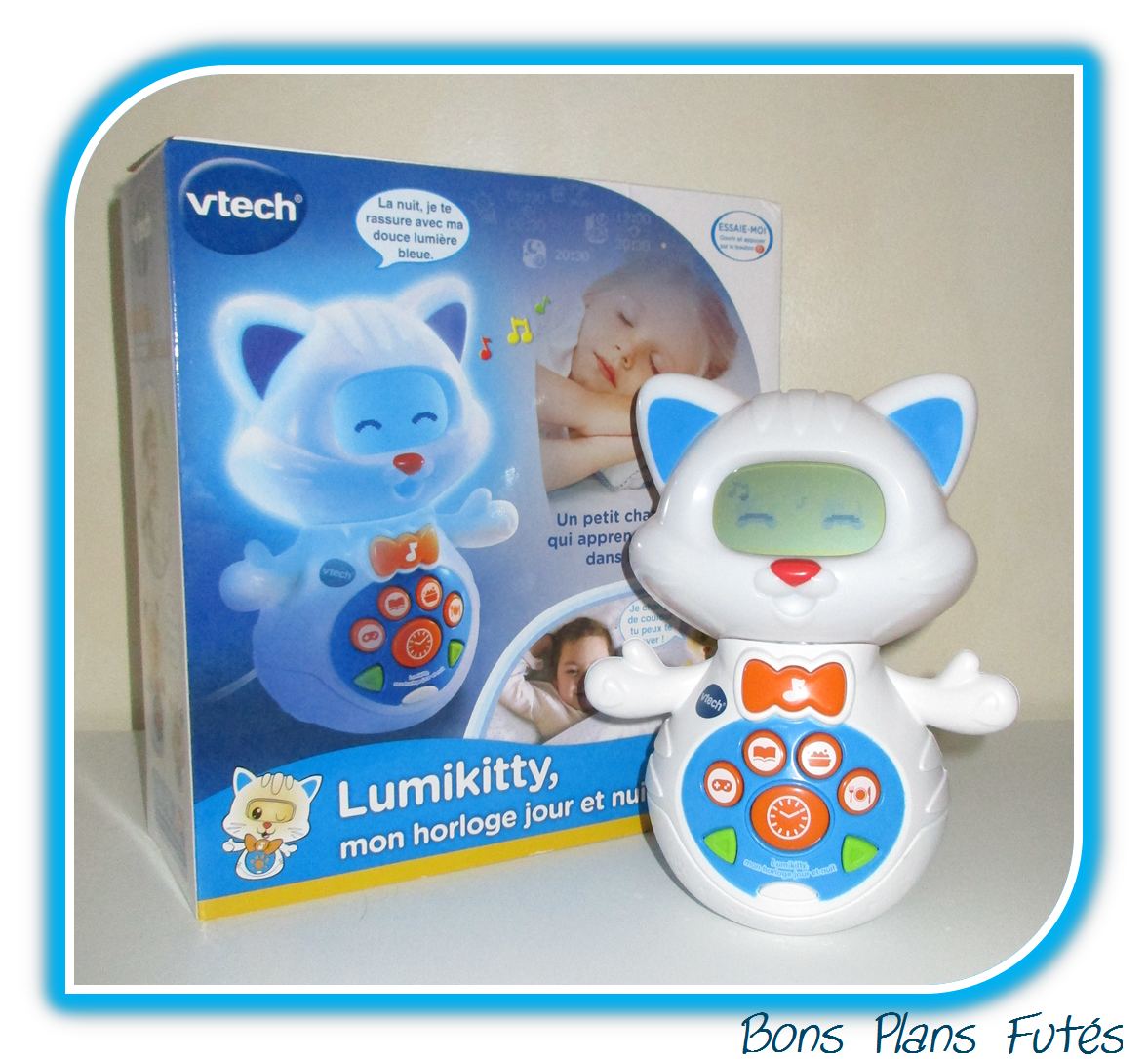 Lumikitty mon horloge jour et nuit de Vtech