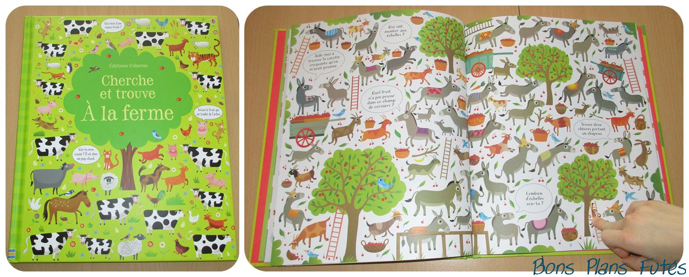 Cherche et trouve  la ferme Usborne