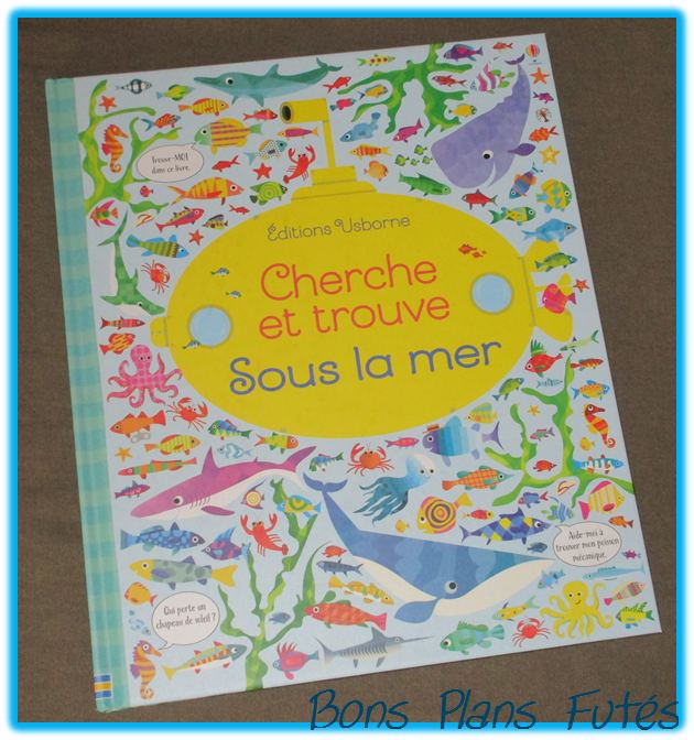 Cherche et trouve sous la mer Usborne