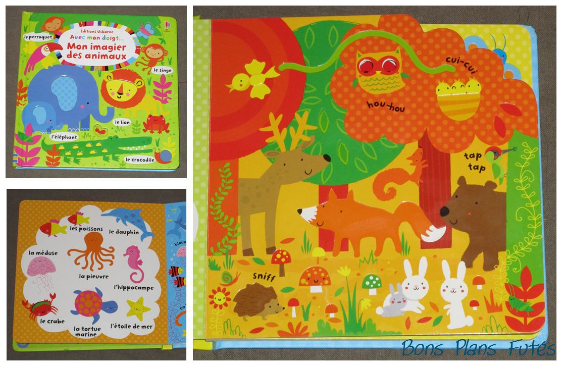 Onomatope cris d animaux Mon imagier des animaux Usborne