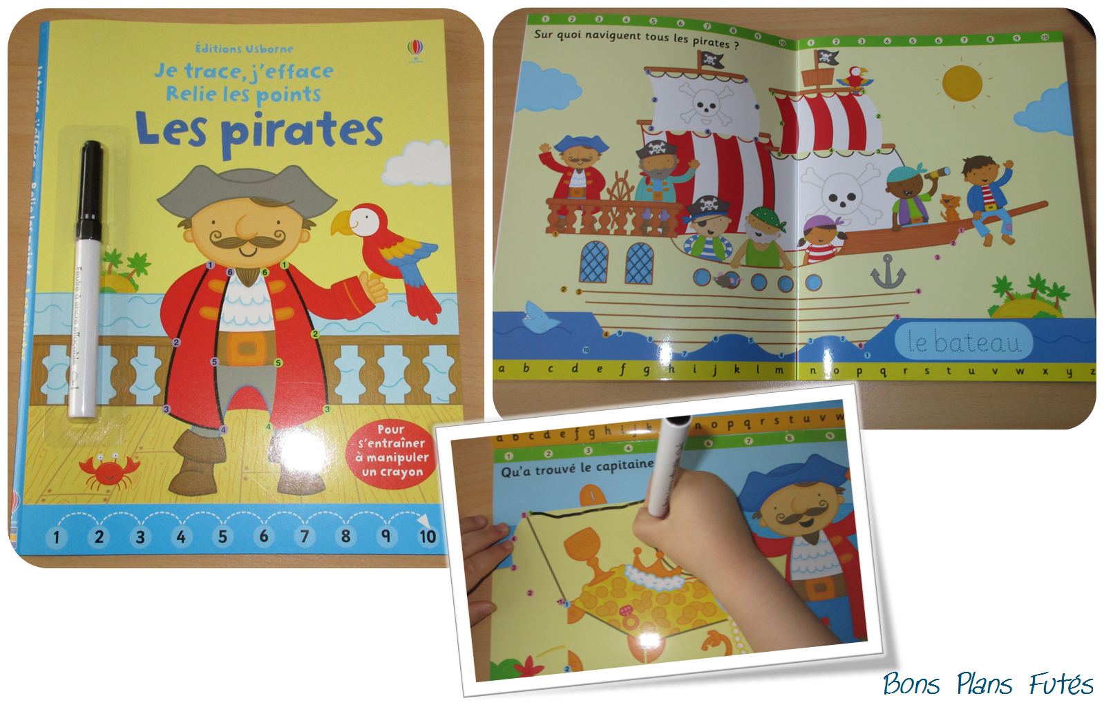 Relie les points Les pirates Usborne